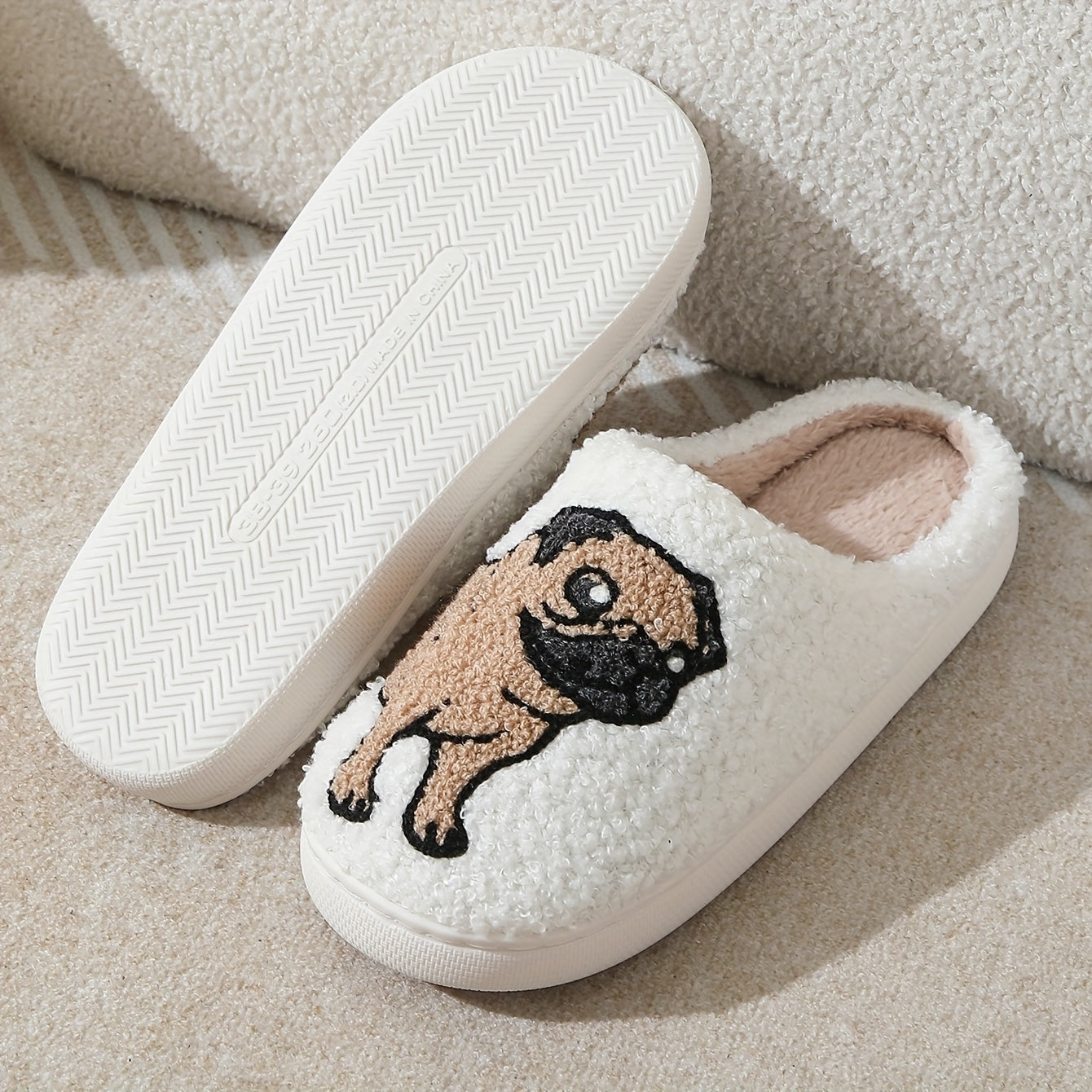 Pug - slippers