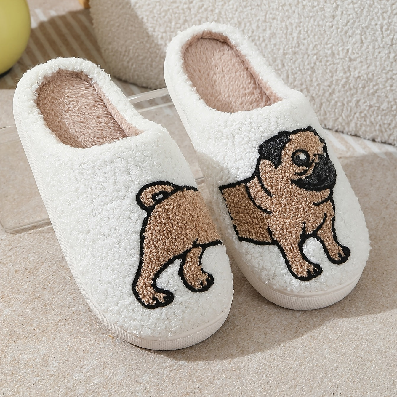 Pug - slippers