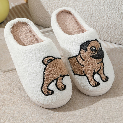 Pug - slippers