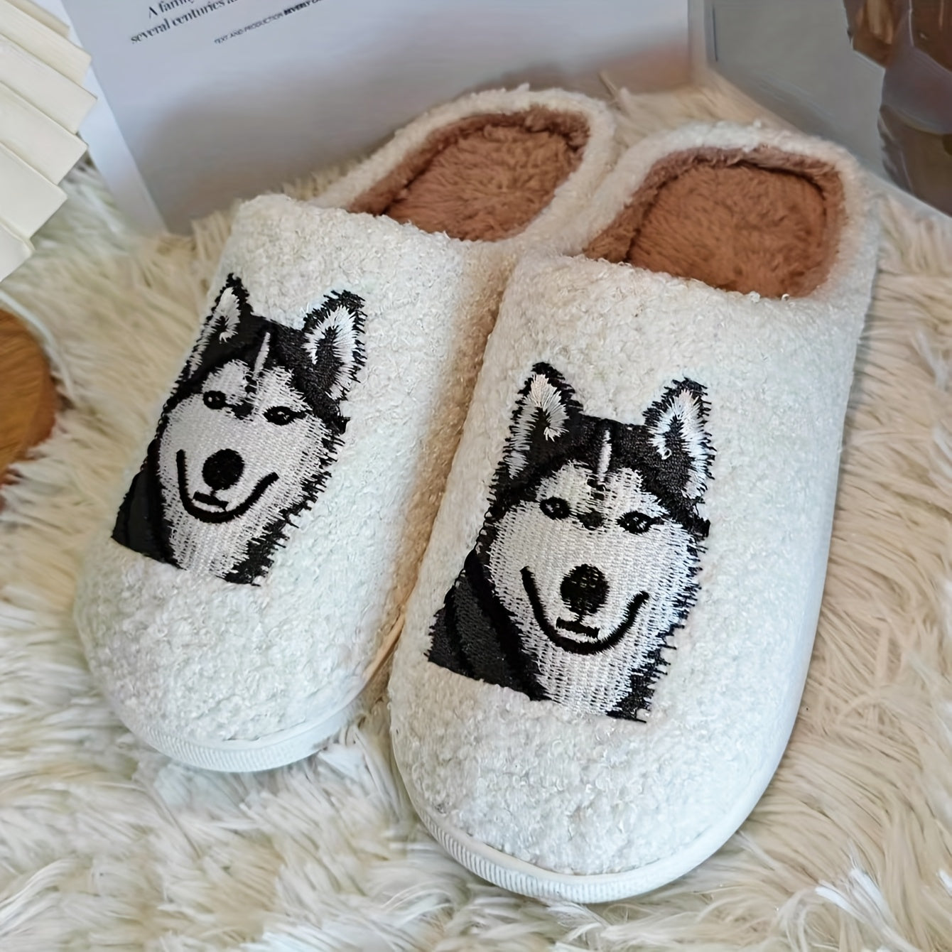 Wolf - slippers